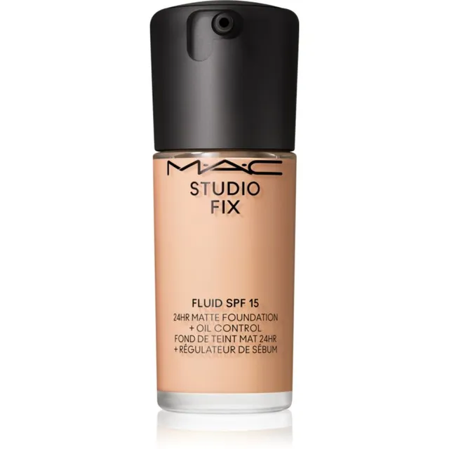 MAC Cosmetics Studio Fix Fluid SPF 15 24HR Matte Foundation + Oil Control Matistav jumestuskreem SPF 15 varjund N4.75 30 ml