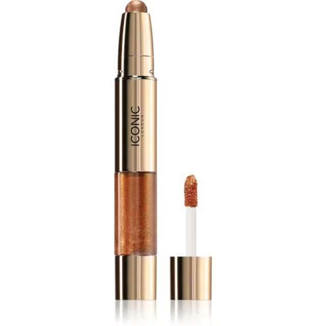 ICONIC London Glaze Crayon Sädelev lauvärv varjund Lava 5.14 g