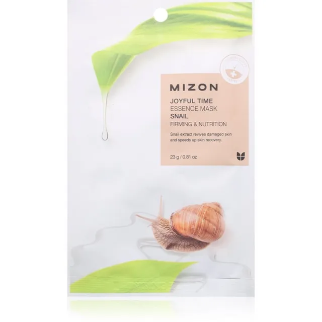 Mizon Joyful Time Snail Toitevnäo lehtmask pinguldava toimega 23 g