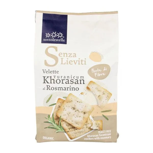 Kamut-nisust kreekerid rosmariiniga, ökoloogiline