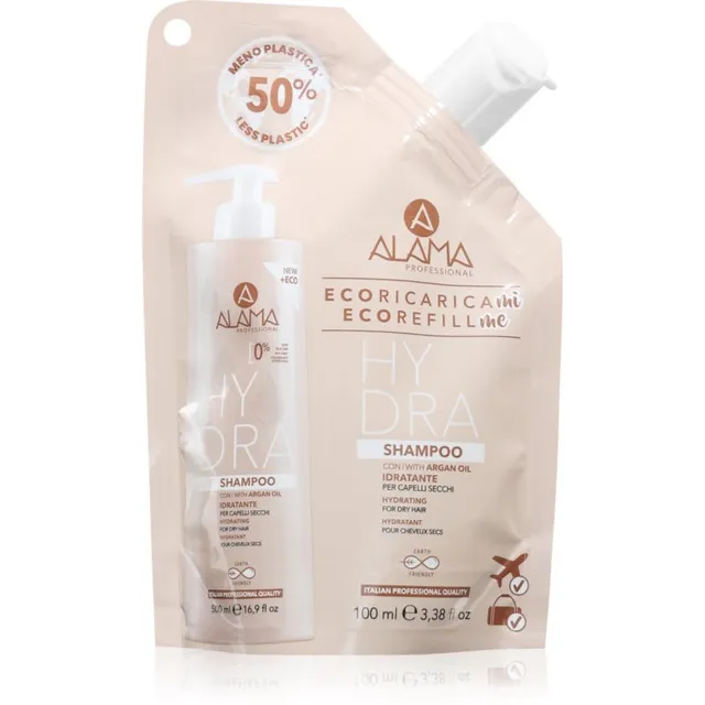 Alama Professional Hydra Shampoo Niisutav šampoon Eco Refill 100 ml