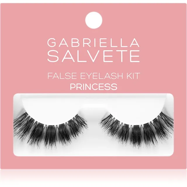 Gabriella Salvete False Eyelash Kit Kunstripsmed liimiga tüüp Princess 1 tk