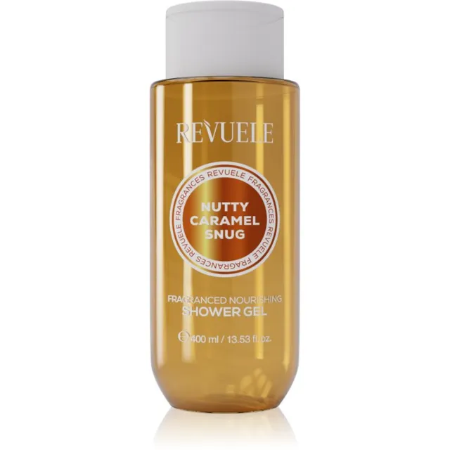 Revuele Nutty Caramel Snug Fragranced Nourishing Shower Gel Lõhnastatud dušigeel toitva toimega naistele 400 ml