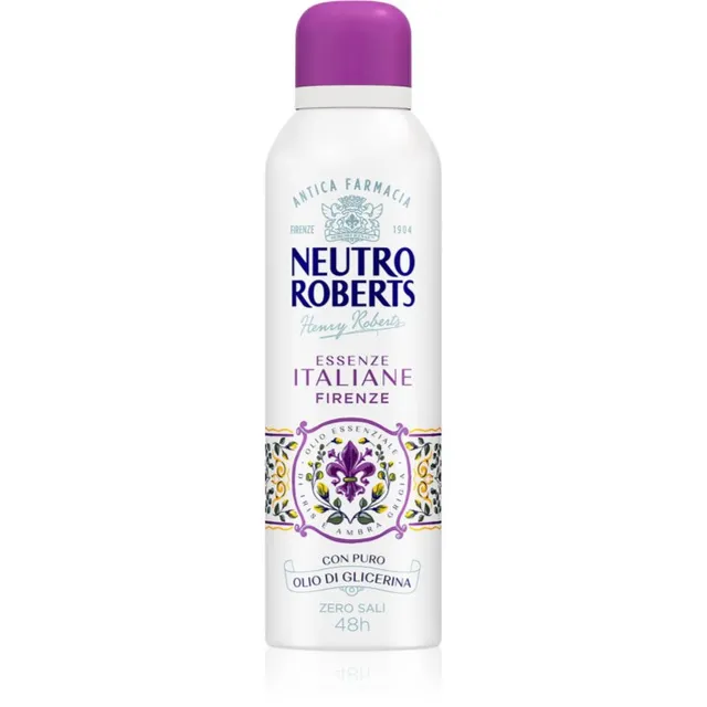 Neutro Roberts Italiane Firenze Pihustatav deodorant 48-tunnine efektiivsus 200 ml