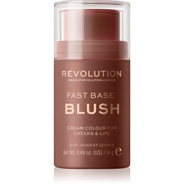 Revolution Fast Base Huule- ja põsevärv varjund Mauve 14 g