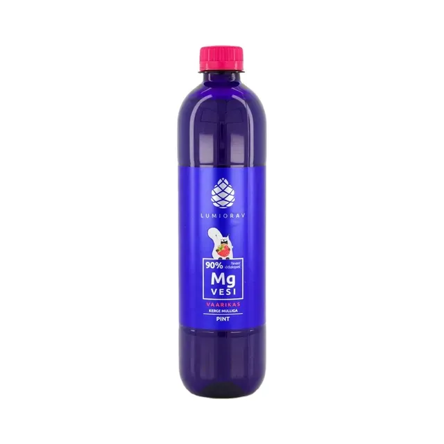 Magneesiumivesi vaarika, LUMIORAV, 568 ml