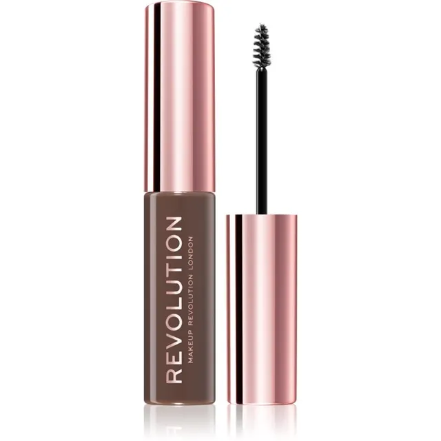 Revolution Brow Fixer Kulmugeel varjund Medium Brown 6 ml