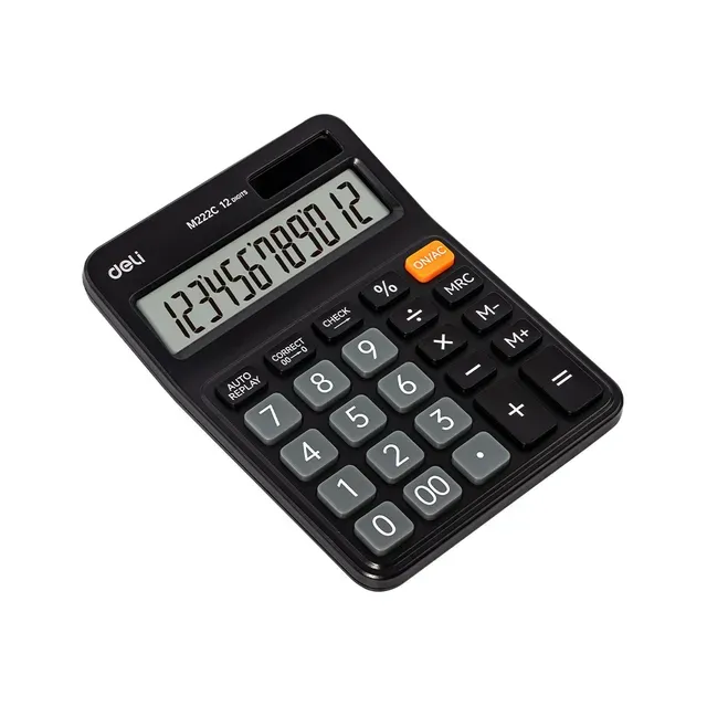 Lauakalkulaator M222 12 numbrit, DELI, 1 tk