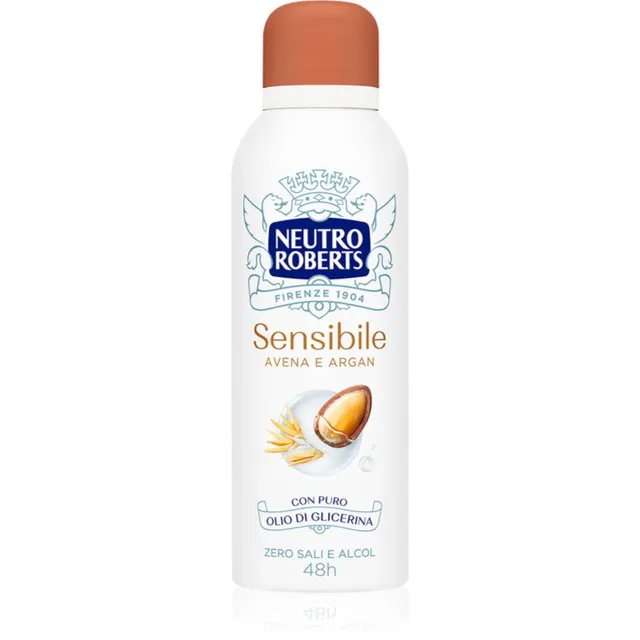 Neutro Roberts Avena e Argan Pihustatav deodorant 48-tunnine efektiivsus 50 ml