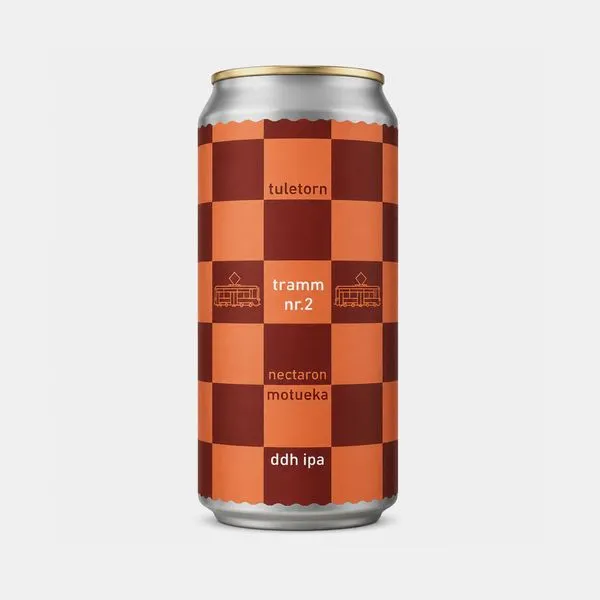 Tramm nr. 2 hele õlu 440ml Eesti alk. 6.5%  vol