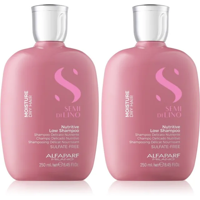 Alfaparf Milano Semi di Lino Moisture Duo Kit Kinkekomplekt kuivadele juustele