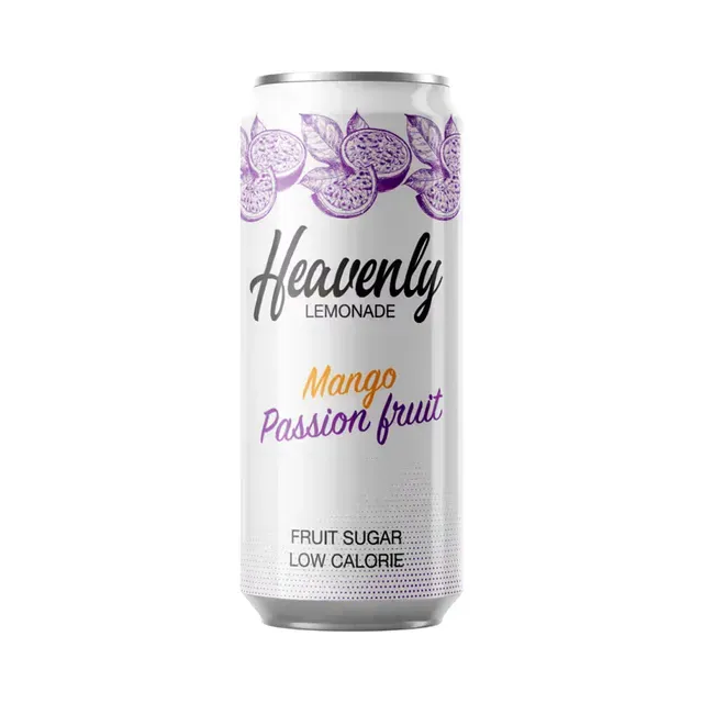 Karboniseeritud passionimaitseline jook, HEAVENLY, 330 ml