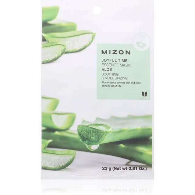 Mizon Joyful Time Aloe Niisutav ja silendav lehtmask 23 g