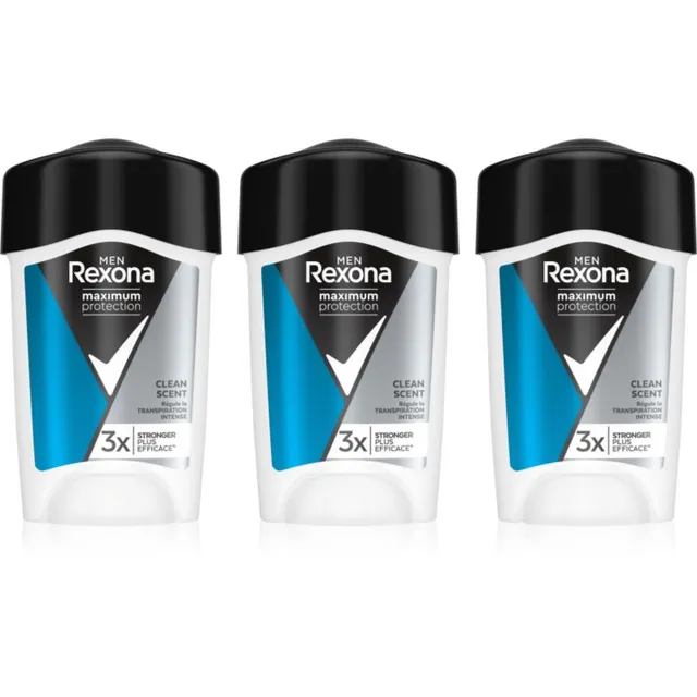 Rexona Men Maximum Protection Clean Scent Kreemjas antiperspirant liighigistamise vastu meestele