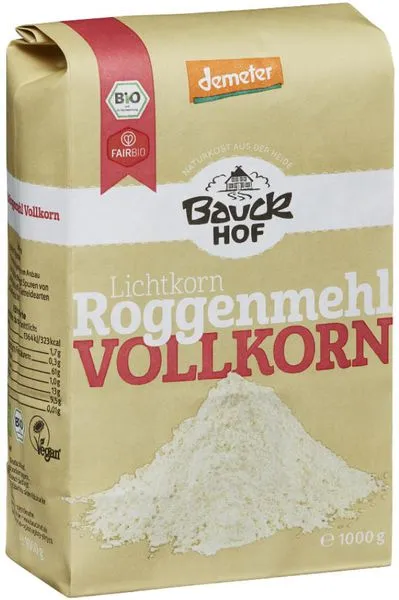 Kerge rukkijahu, täistera, biodünaamiline