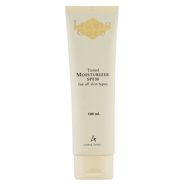 ANNA LOTAN Liquid Gold Tinted Moisturizing Day Cream SPF30 100ml