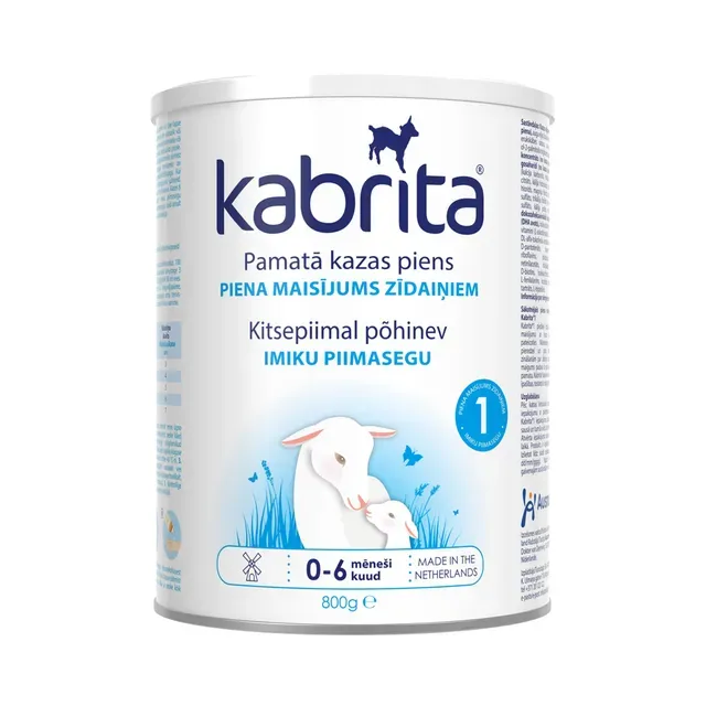 Imiku piimasegu, kitsepiimaga nr. 1, KABRITA, 800 g