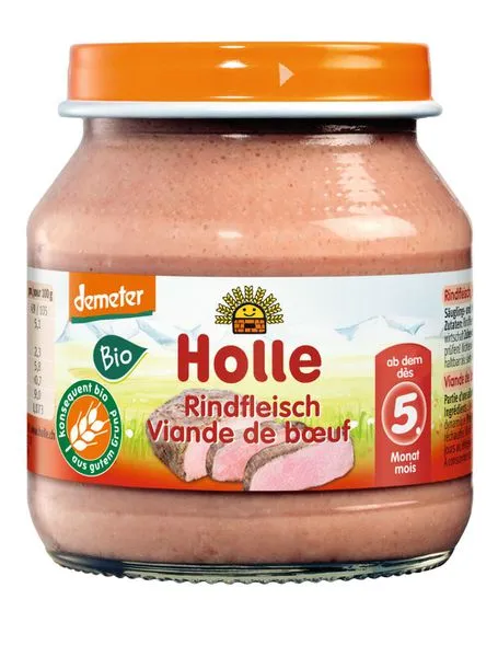 Veiselihapüree imikutele alates 4. elukuust, biodünaamiline