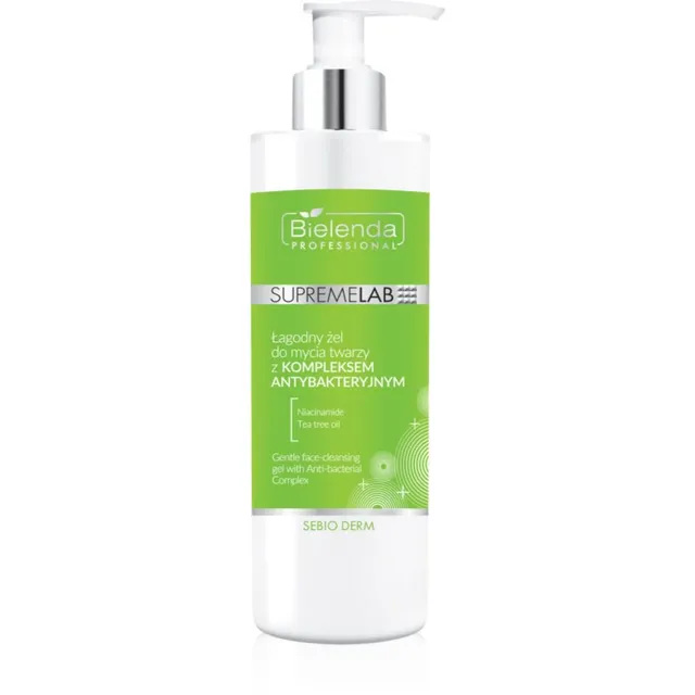 Bielenda Professional Supremelab Sebio Derm Õrn puhastusgeel Antibacterial Complex 190 g