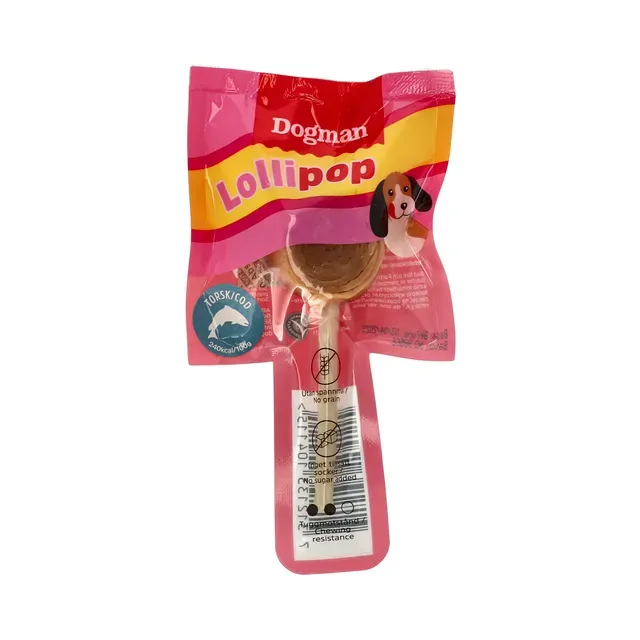 Täiendsööt. Koera pulgakomm MIX (part, lammas tursk) 18tk/pk, DOGMAN, 17g
