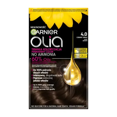 J.värv Garnier Olia kauapüs 4,0. t.pruun 1tk