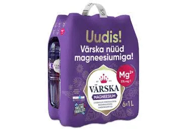 Loodus.kar.min.vesiVÄRSKA Magneesium6x1L