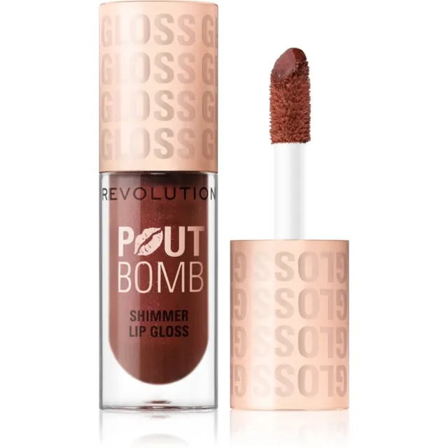 Revolution Shimmer Gloss Sädelev huuleläige varjund Chocolate Sparkle 4.5 ml