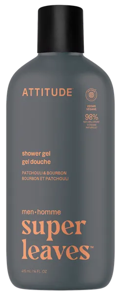 Dušigeel meestele Patchouli & Bourbon