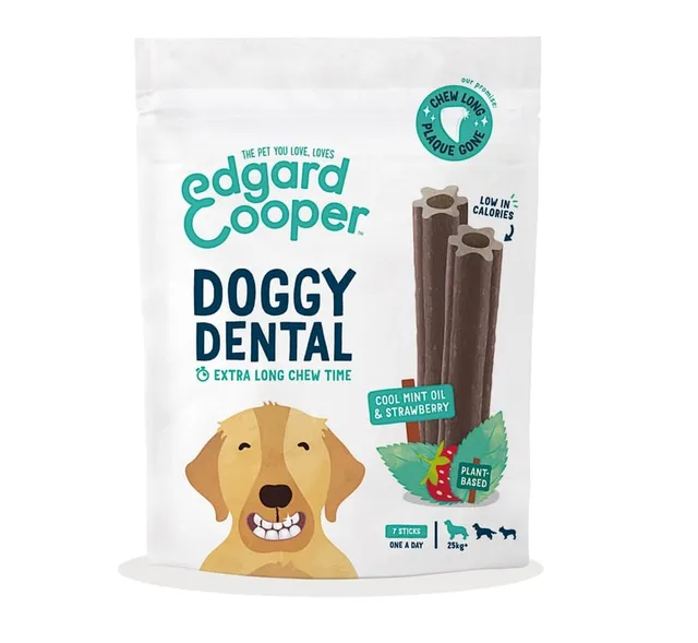 Edgard Cooper Dental koera maius, maasikas/münt, L, 240 g