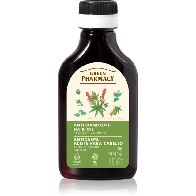 Green Pharmacy Burdock Oil Hair Oil Õlihooldus kõõma vastu 100 ml