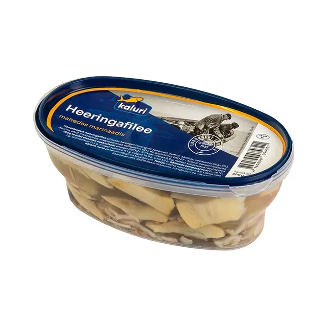 Heeringafilee tükid mahedas marinaadis, SAARE HÕBE, 300 g