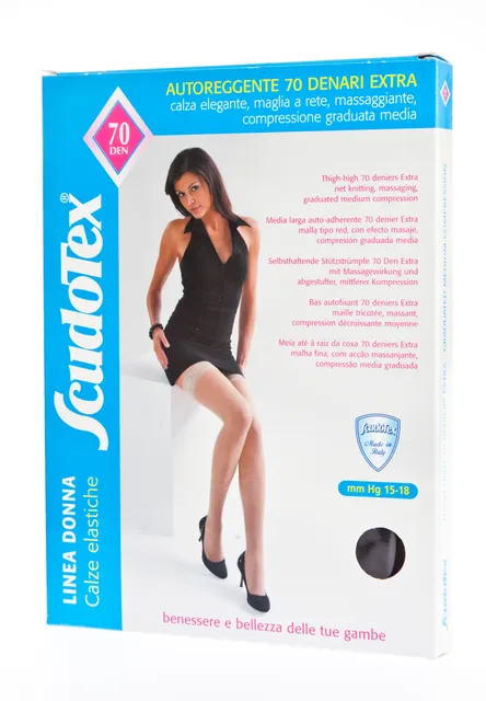 SCUDOTEX SUKAD PITSKUMMIGA 70DEN T5 NERO