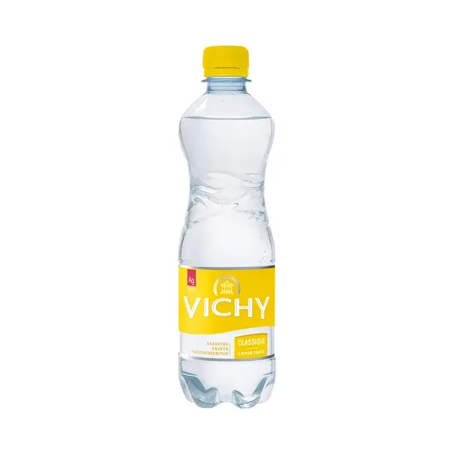 Gaseeritud sidrunimaitseline vesi, VICHY CLASSIQUE, 500 ml
