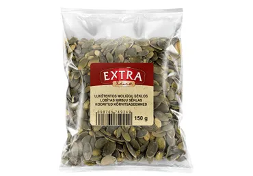 Kooritud kõrvitsaseemned EXTRA LINE 150g
