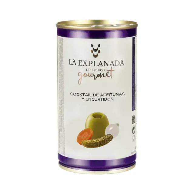 Kokteili oliivid kurkidega, EXPLANADA  GOURMET, 350 g