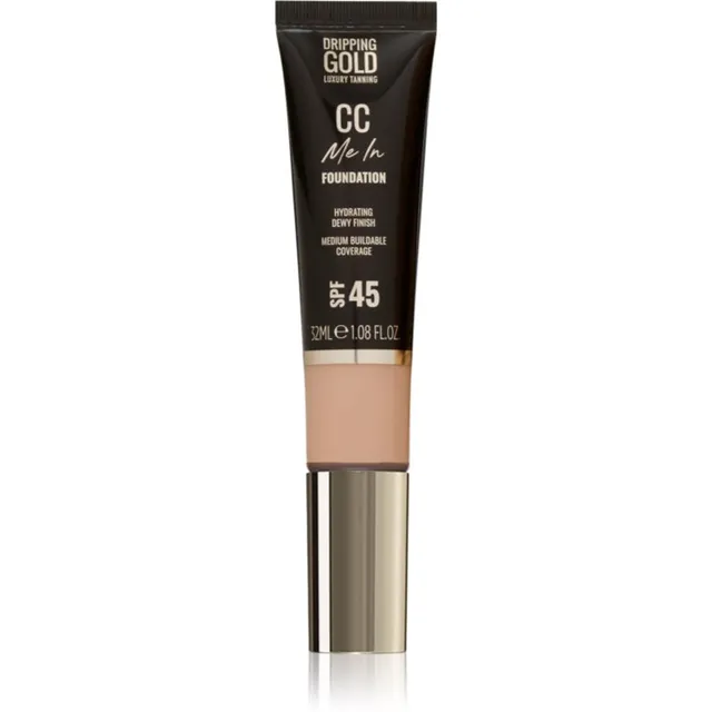 Dripping Gold CC Me In Kerge jumestuskreem SPF 45 varjund Sand 3.5 32 ml