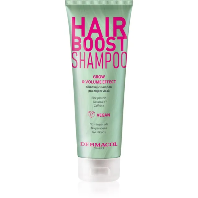 Dermacol Hair Boost Volume Taastav šampoon juuste kohevuseks 250 ml