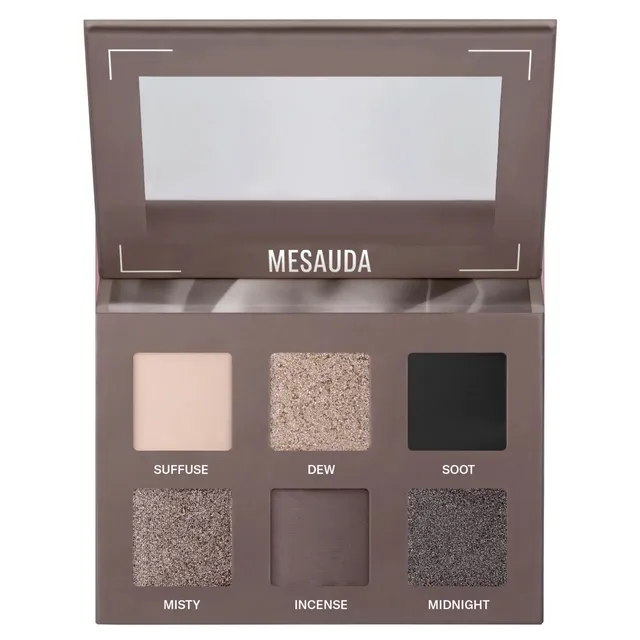 MESAUDA MILANO Bare Harmony Eyeshadow Palette No.202 Deep Smoky 6g