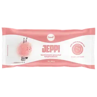Kohupiimadessert vanilli 5x38g, JEPPI, 190 g