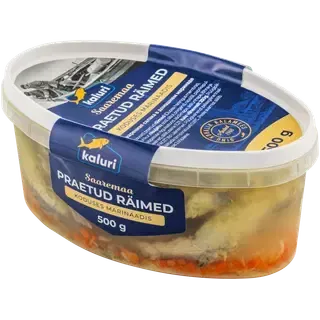 Praetud räimed koduses marinaadis, KALURI, 500 g