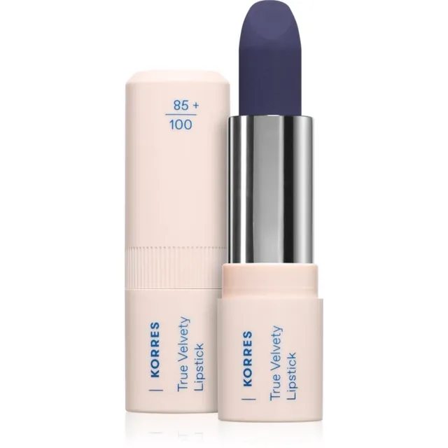Korres True Velvety Lipstick Kreemjas huulepulk satiinise viimistlusega varjund Aegean Blue 3 g