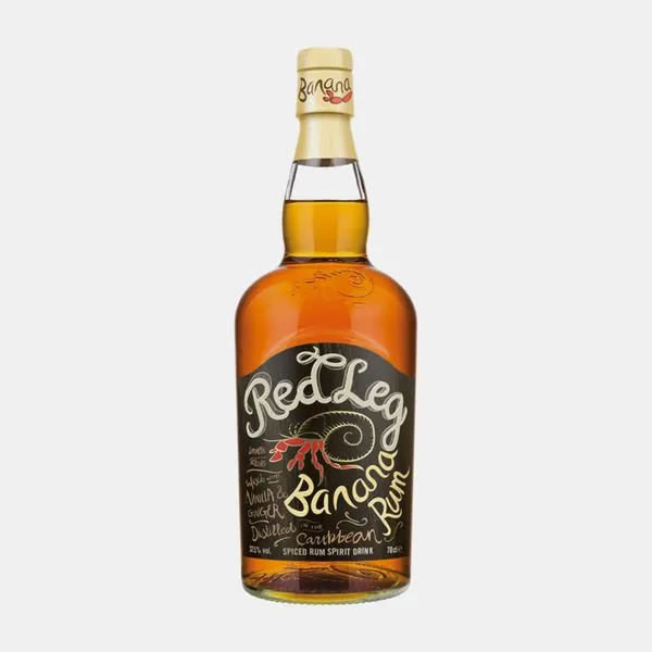 Red Leg Spiced Banana Rum 70cl Suurbritannia