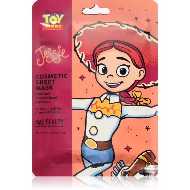 Mad Beauty Toy Story Cosmetic Face Mask Lehtmask Jessie 25 ml