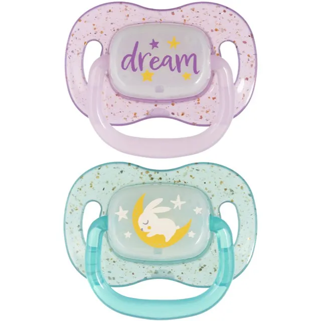 Canpol babies NIGHTGLOW Girl lutt 6-18 m 2 tk