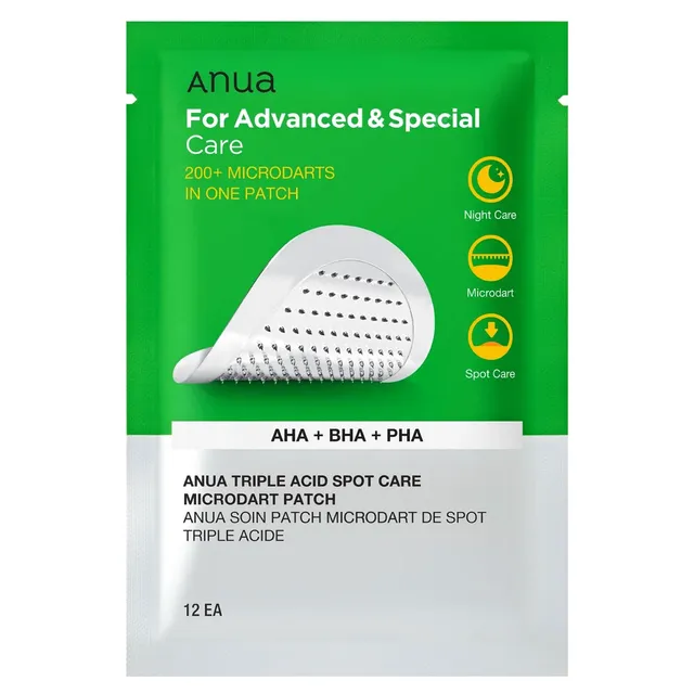 ANUA Triple Acid Spot Care Microdart Patch 12pcs