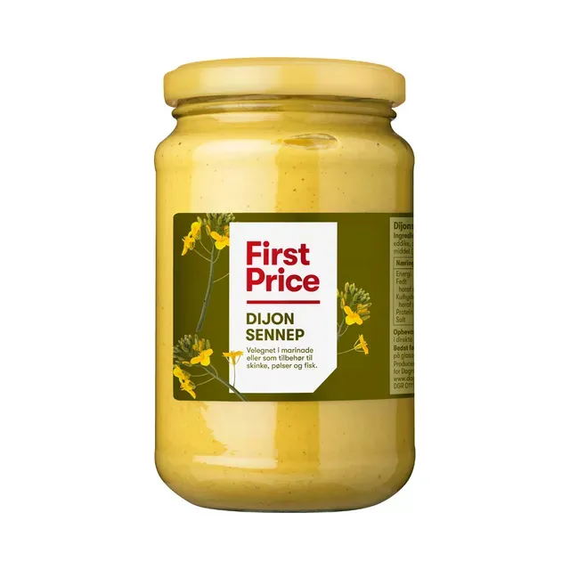 Dijoni sinep, FIRST PRICE, 370 g