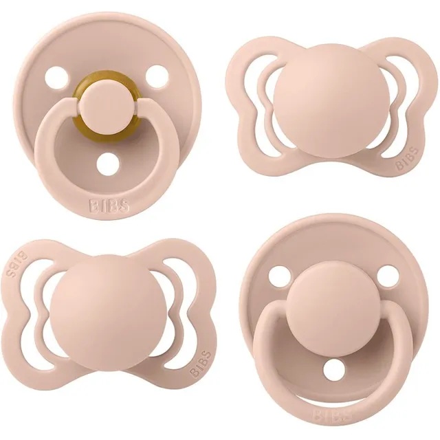 BIBS Try-It Size 1: 0+ months komplekt lastele sünnist alates Blush