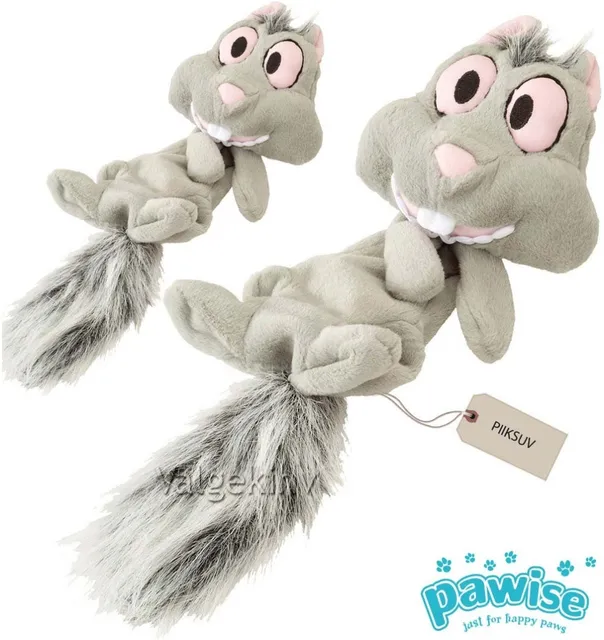 Plüüsist mänguasi koerale, orav Big Eyes Squirrel (Pawise)