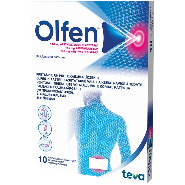 OLFEN RAVIMPLAASTER 140MG 140MG N10