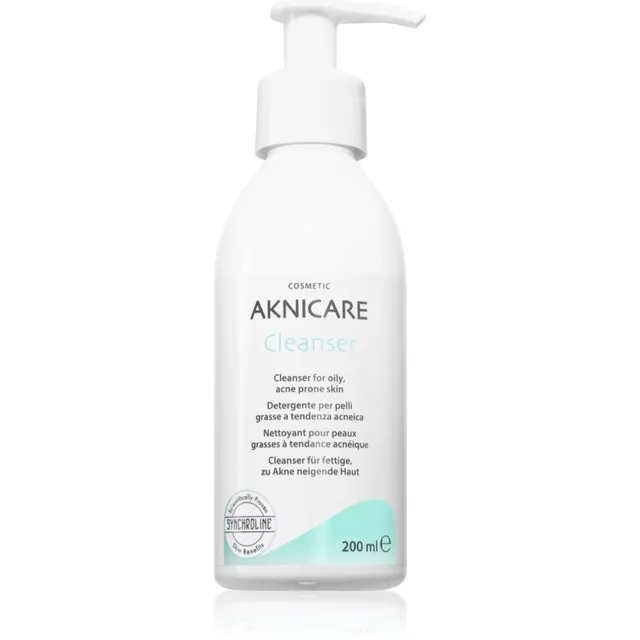 Synchroline Aknicare Cleanser Rasu vähendav puhastusgeel probleemsele nahale, akne vastu 200 ml